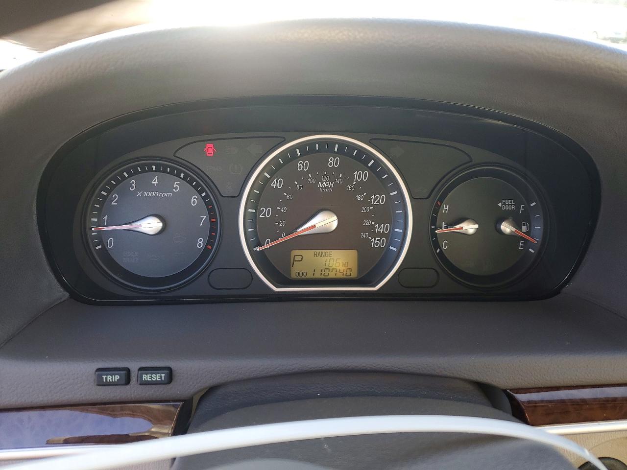 2008 HYUNDAI SONATA GLS photo 9