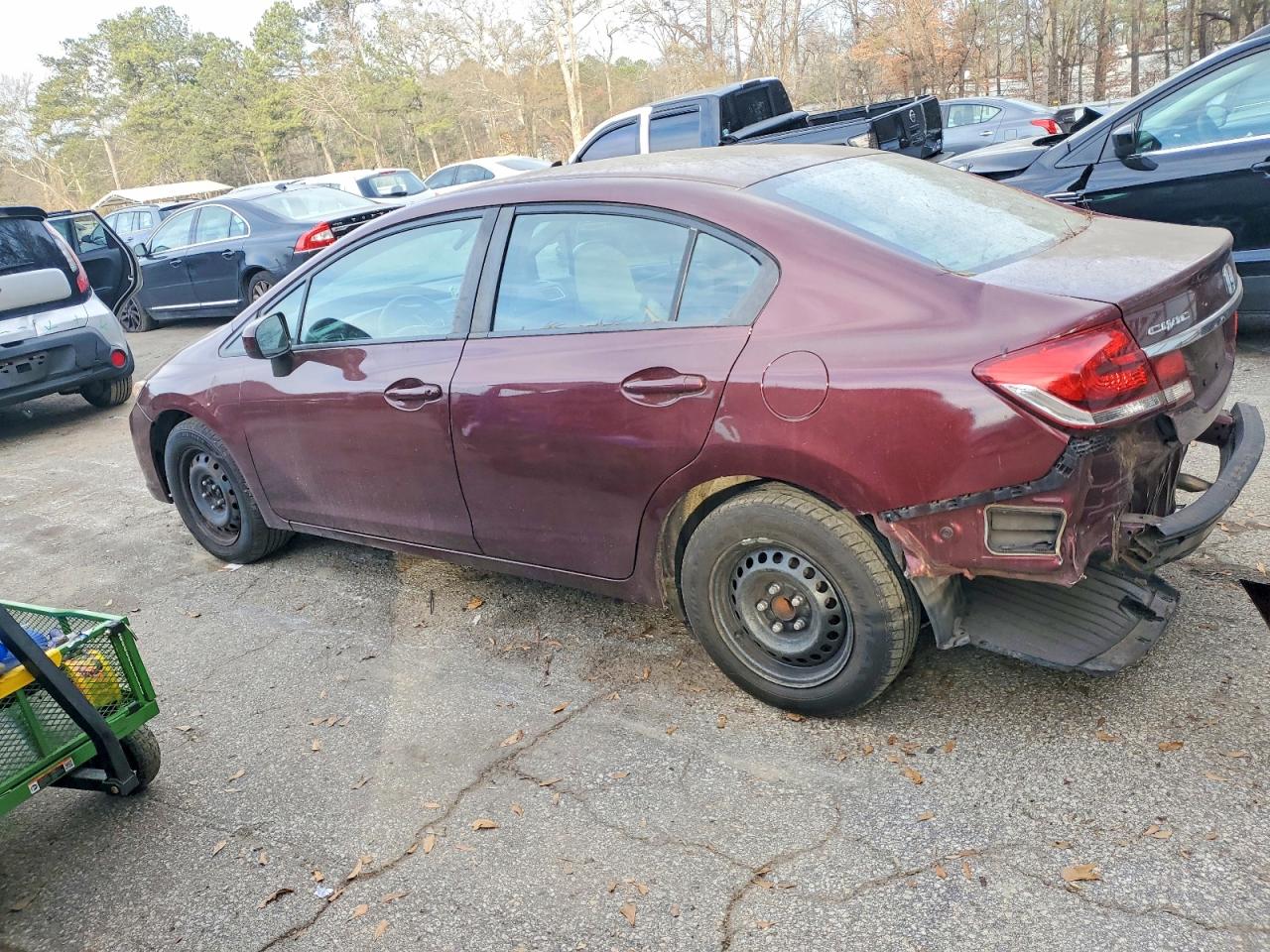 2015 HONDA CIVIC LX photo 2