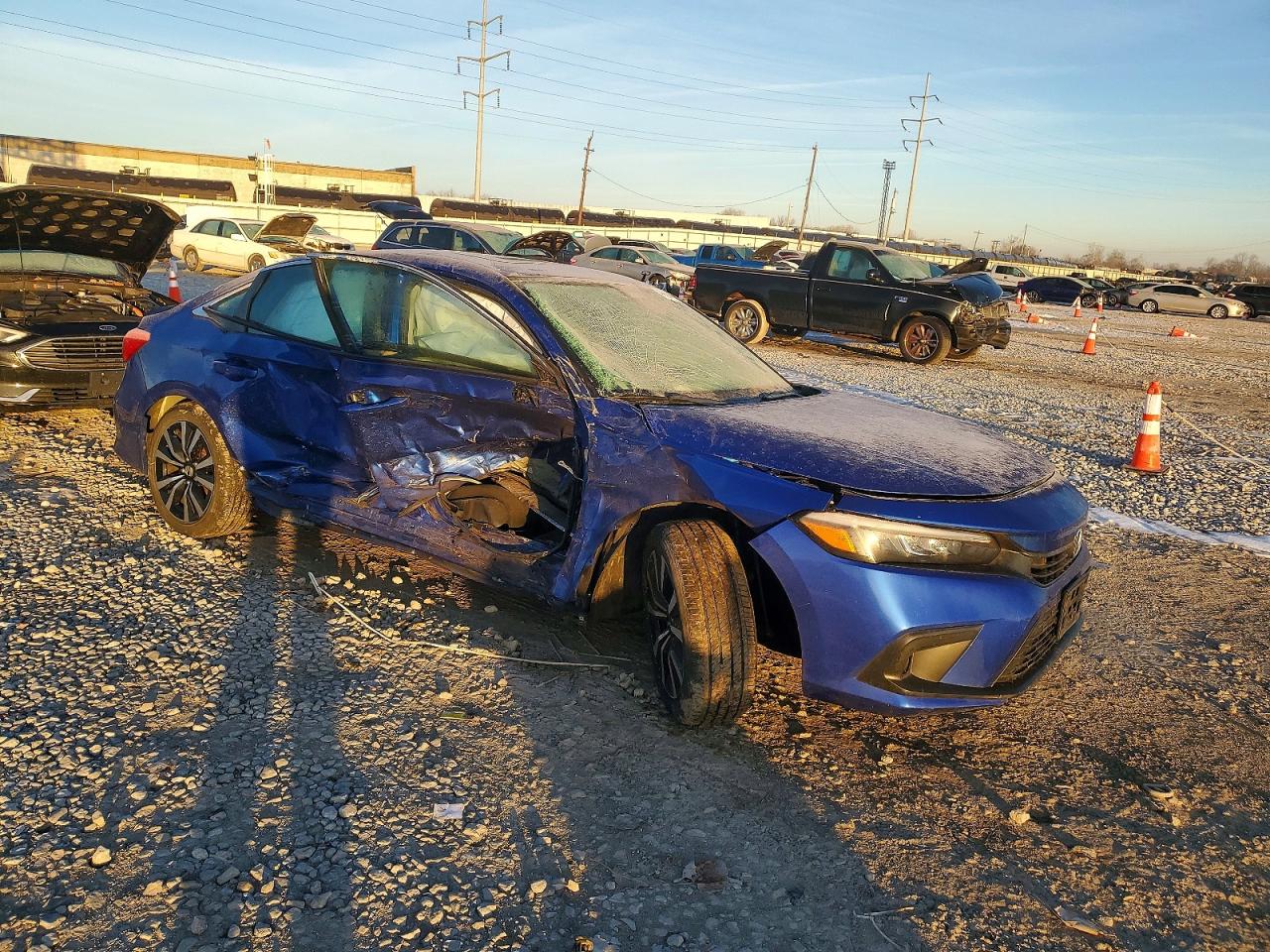 2022 HONDA CIVIC EX photo 7