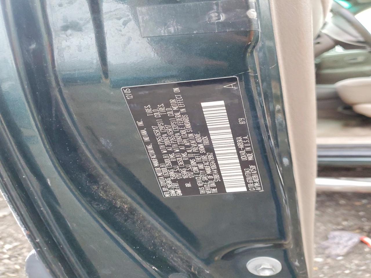 2006 TOYOTA TUNDRA ACCESS CAB SR5 photo 12