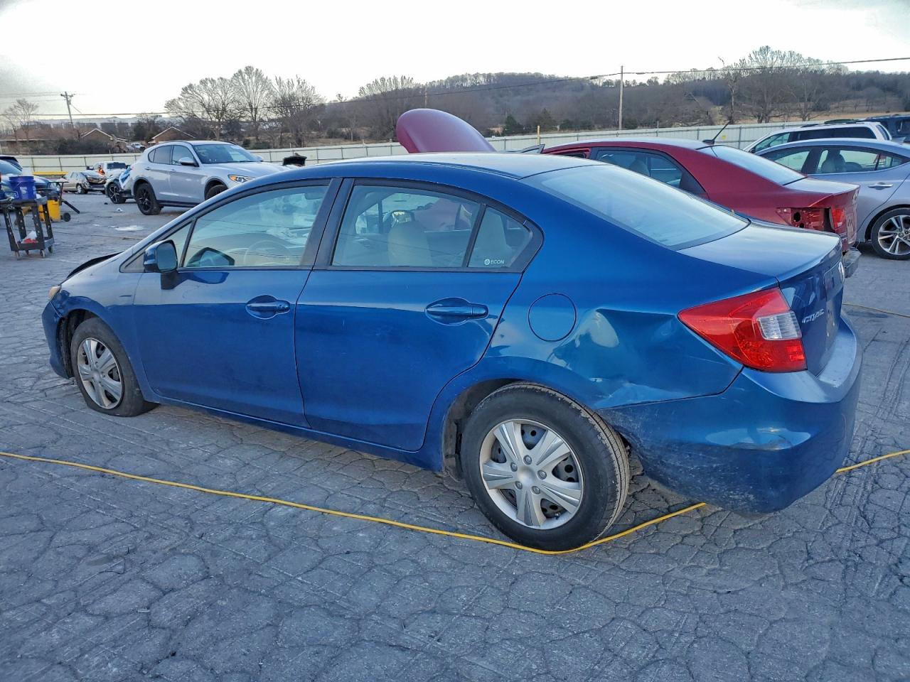 2012 HONDA CIVIC LX photo 2