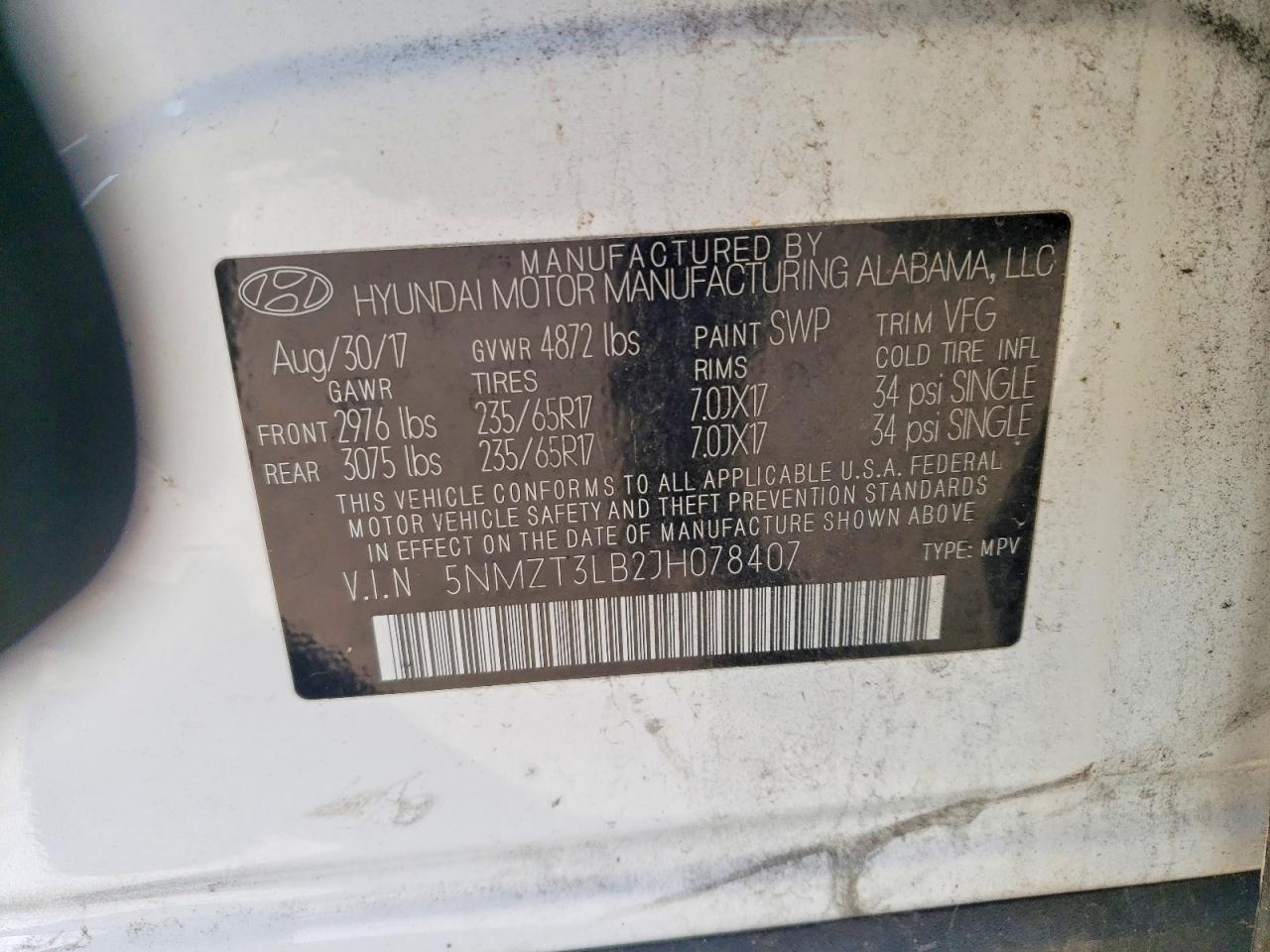 2018 HYUNDAI SANTA FE SPORT photo 13