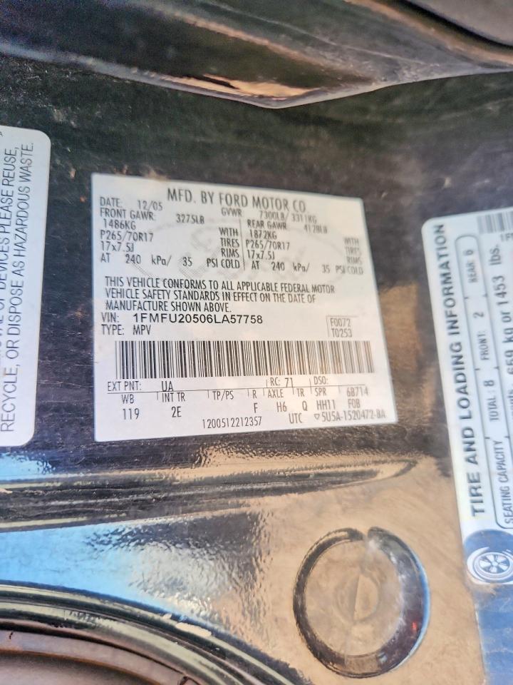 2006 FORD EXPEDITION LIMITED photo 23