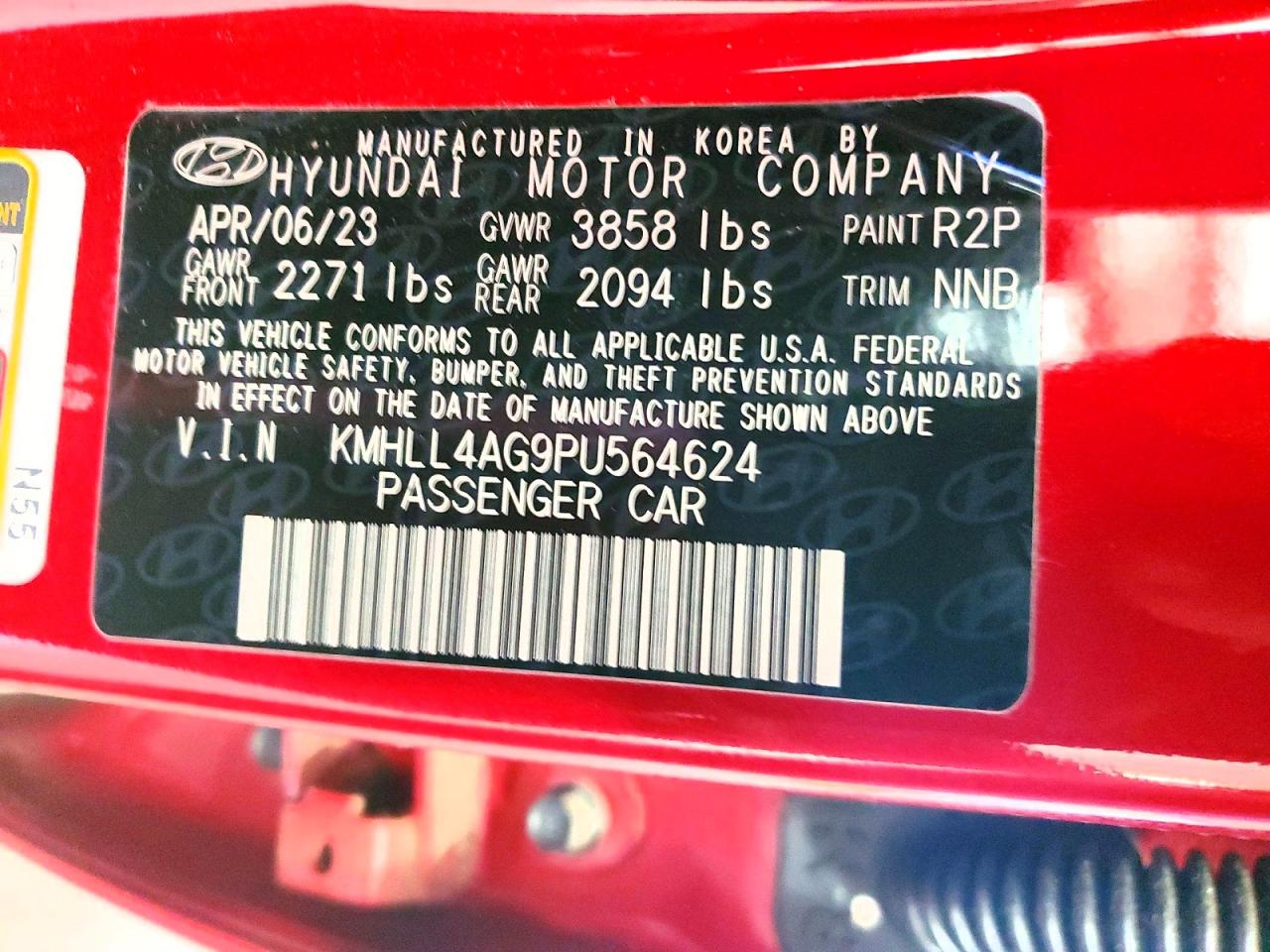 2023 HYUNDAI ELANTRA SE photo 12