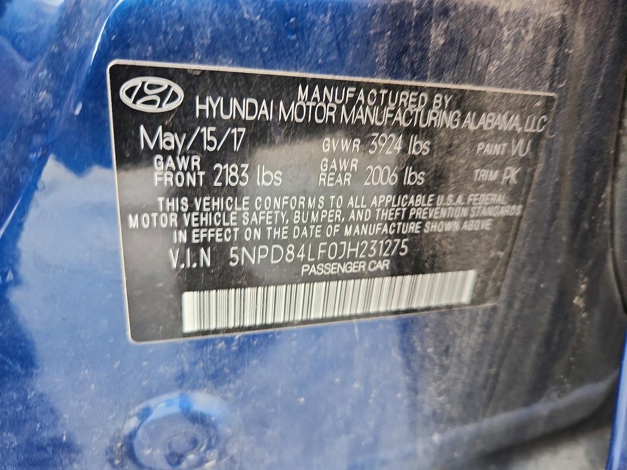 2018 HYUNDAI ELANTRA SEL photo 12