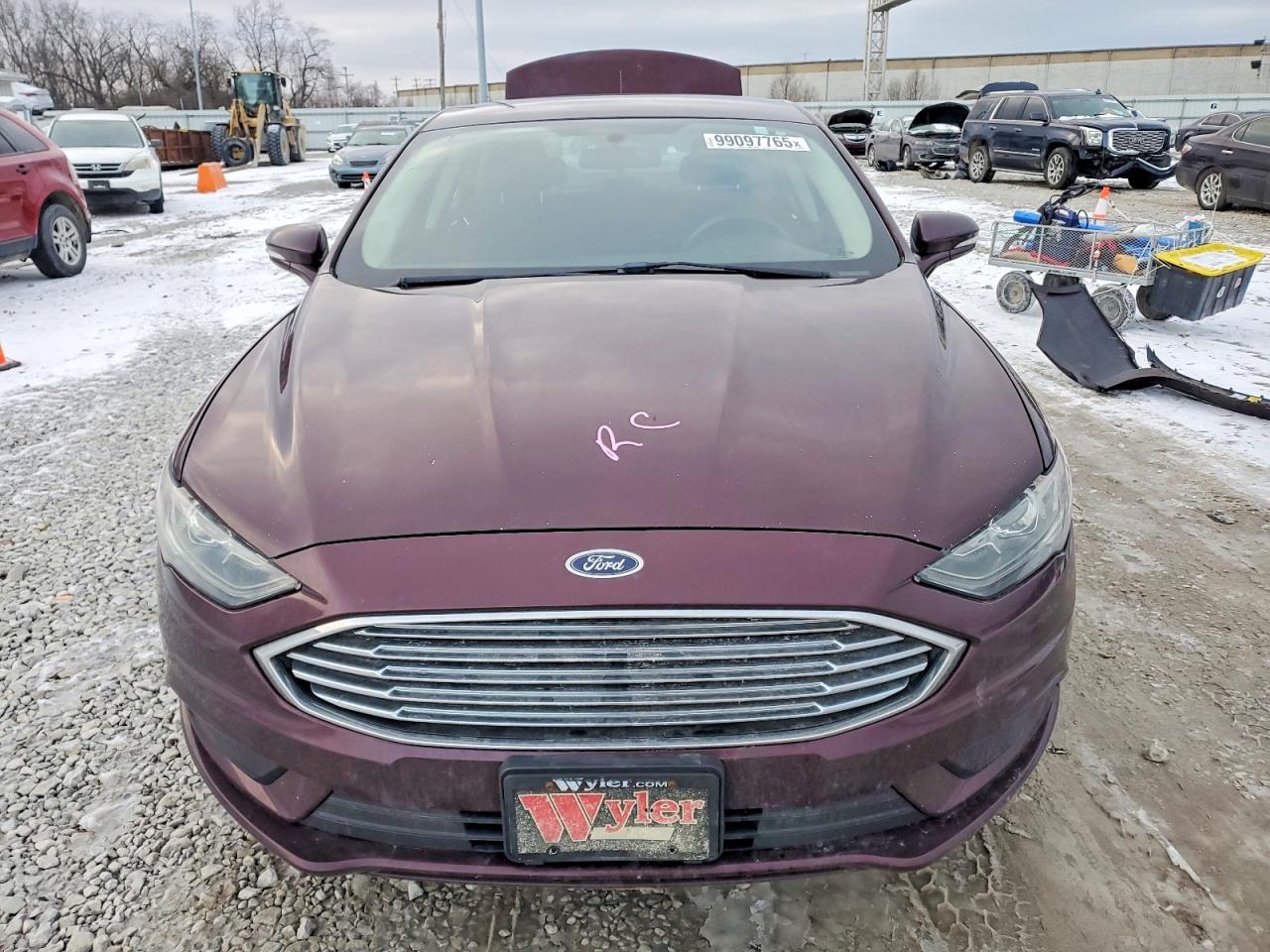 2017 FORD FUSION SE photo 5