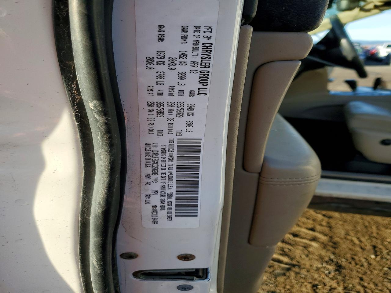 2012 JEEP GRAND CHEROKEE LIMITED photo 12