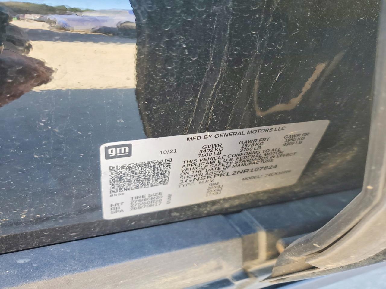 2022 CHEVROLET TAHOE K1500 Z71 photo 13