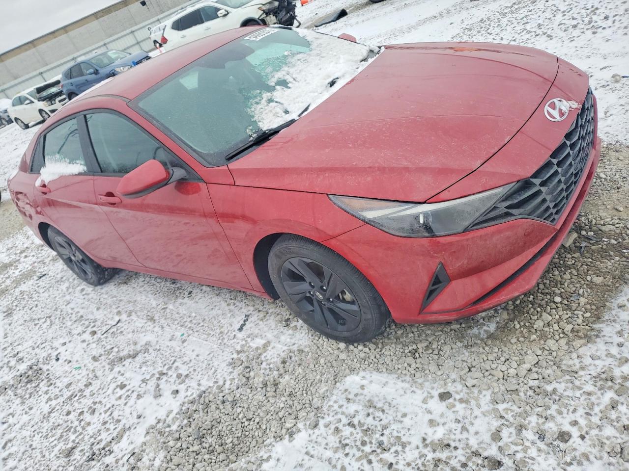 2023 HYUNDAI ELANTRA BLUE photo 4