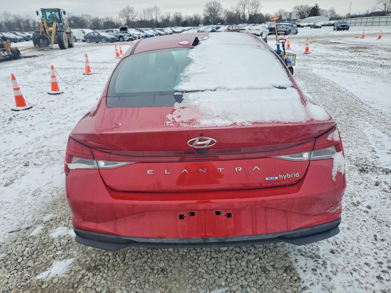 2023 HYUNDAI ELANTRA BLUE photo 6