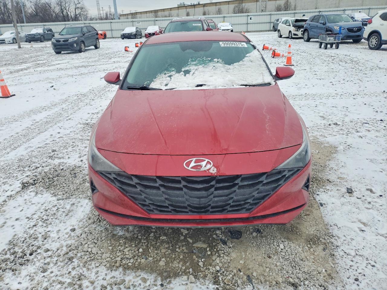 2023 HYUNDAI ELANTRA BLUE photo 5