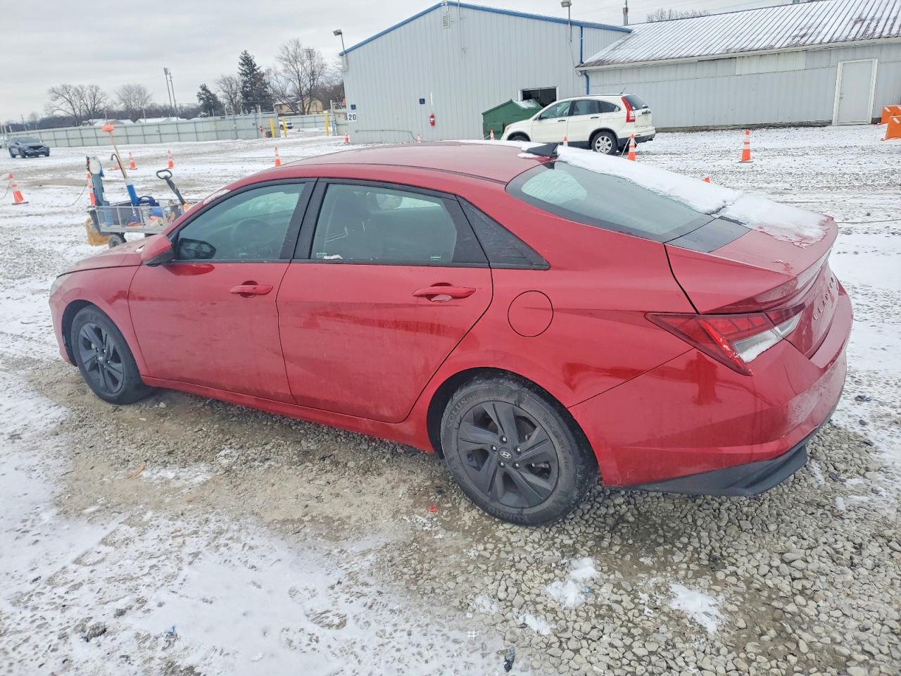 2023 HYUNDAI ELANTRA BLUE photo 2