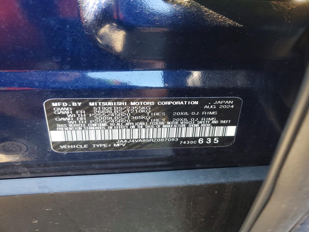 2024 MITSUBISHI OUTLANDER SE photo 13