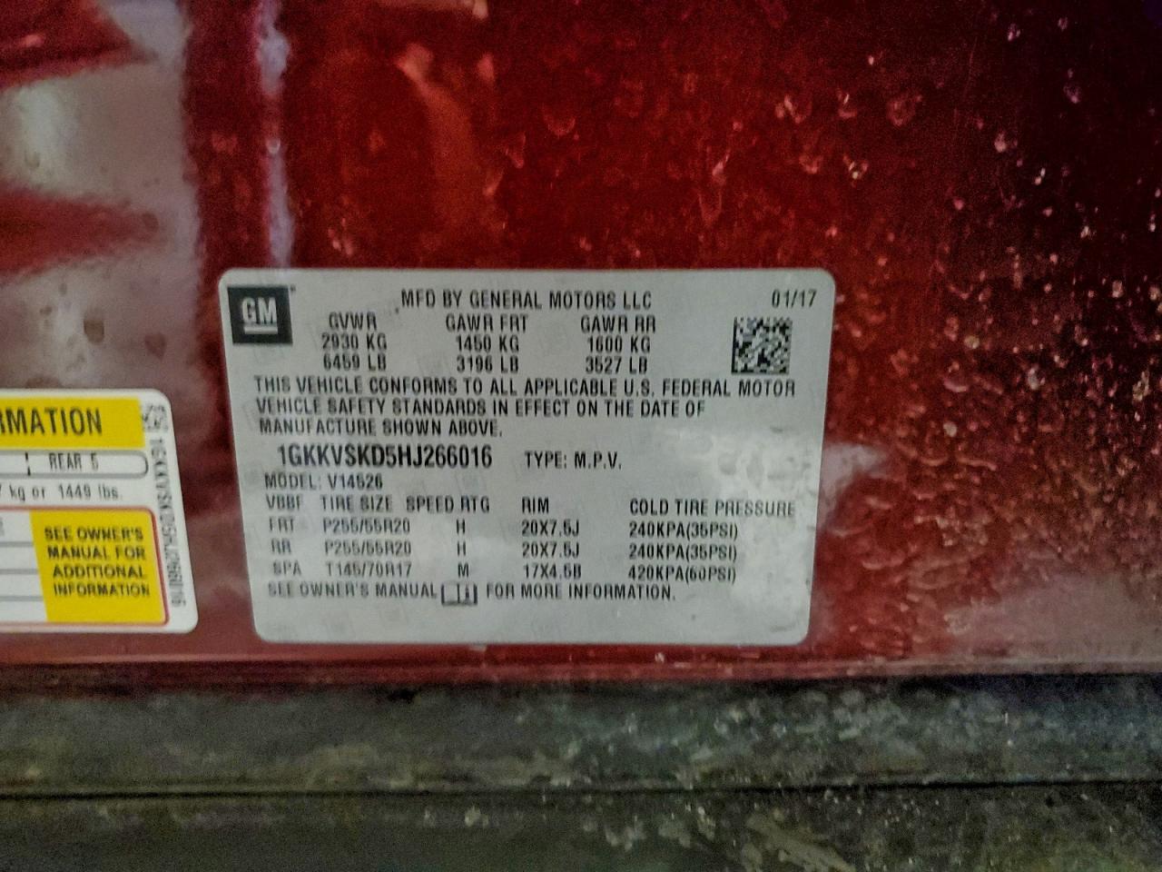 2017 GMC ACADIA LIMITED SLT-2 photo 13
