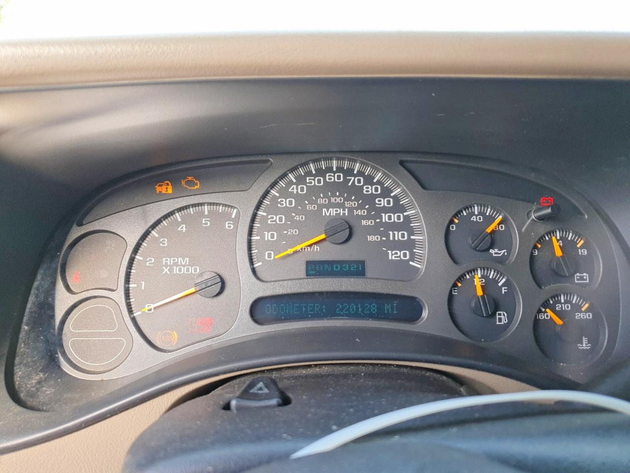 2003 CHEVROLET TAHOE K1500 photo 9