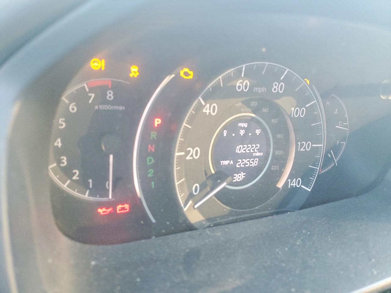 2014 HONDA CR-V EXL photo 9