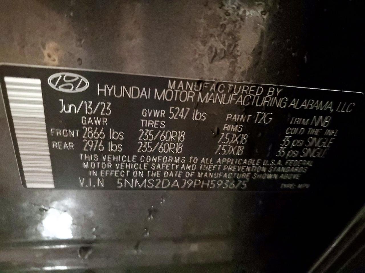 2023 HYUNDAI SANTA FE SEL photo 25