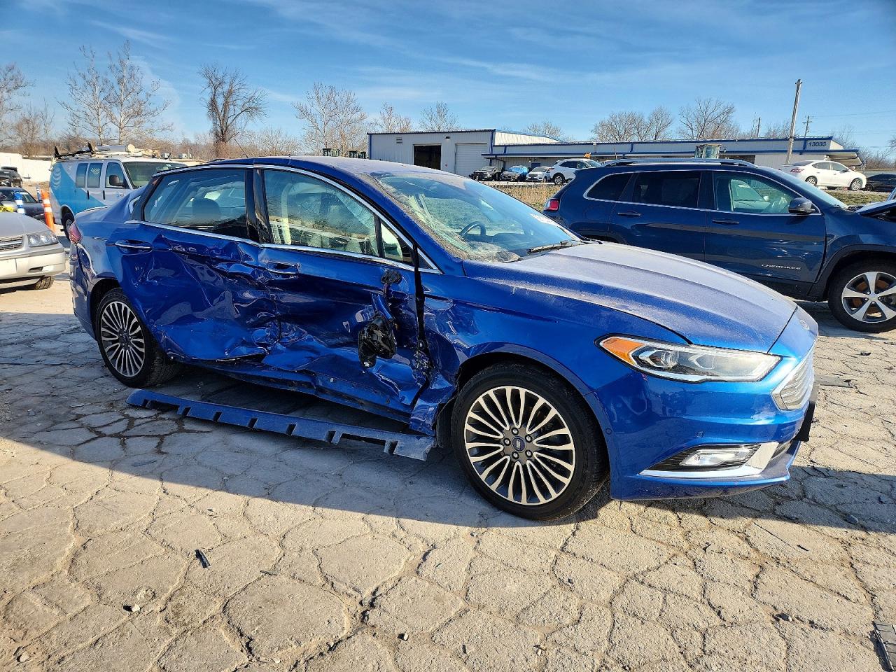 2017 FORD FUSION TITANIUM photo 7