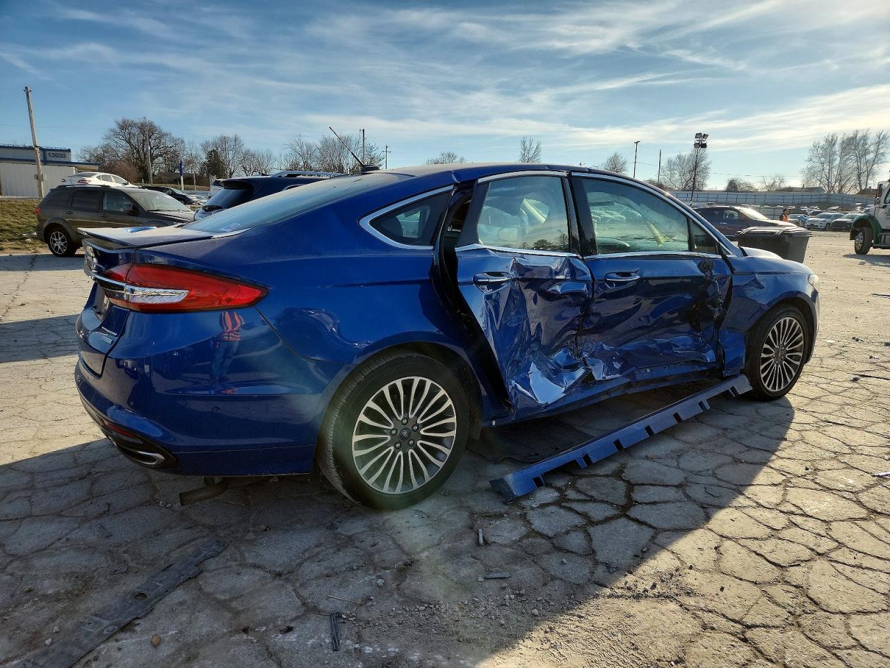 2017 FORD FUSION TITANIUM photo 5