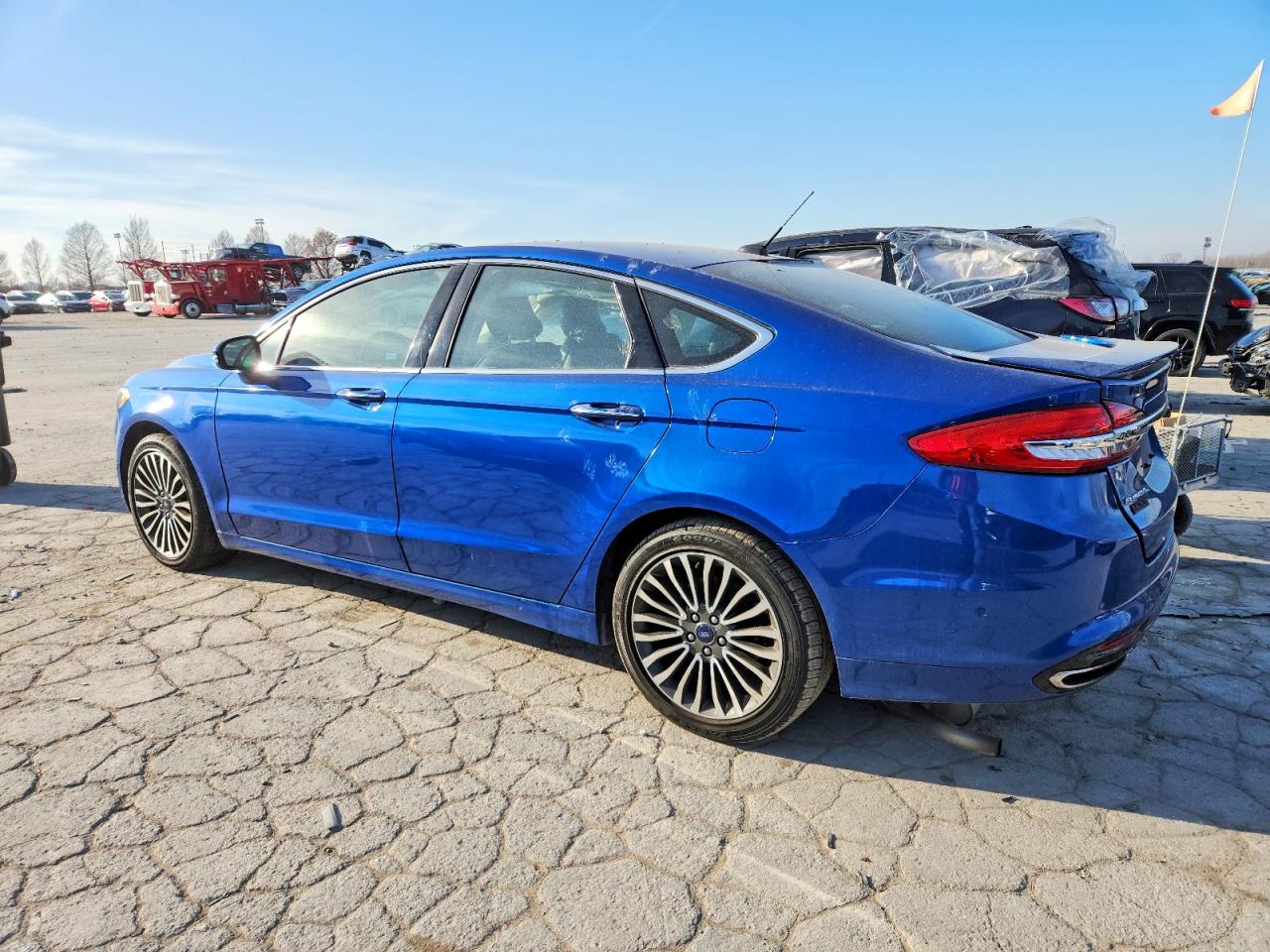 2017 FORD FUSION TITANIUM photo 3