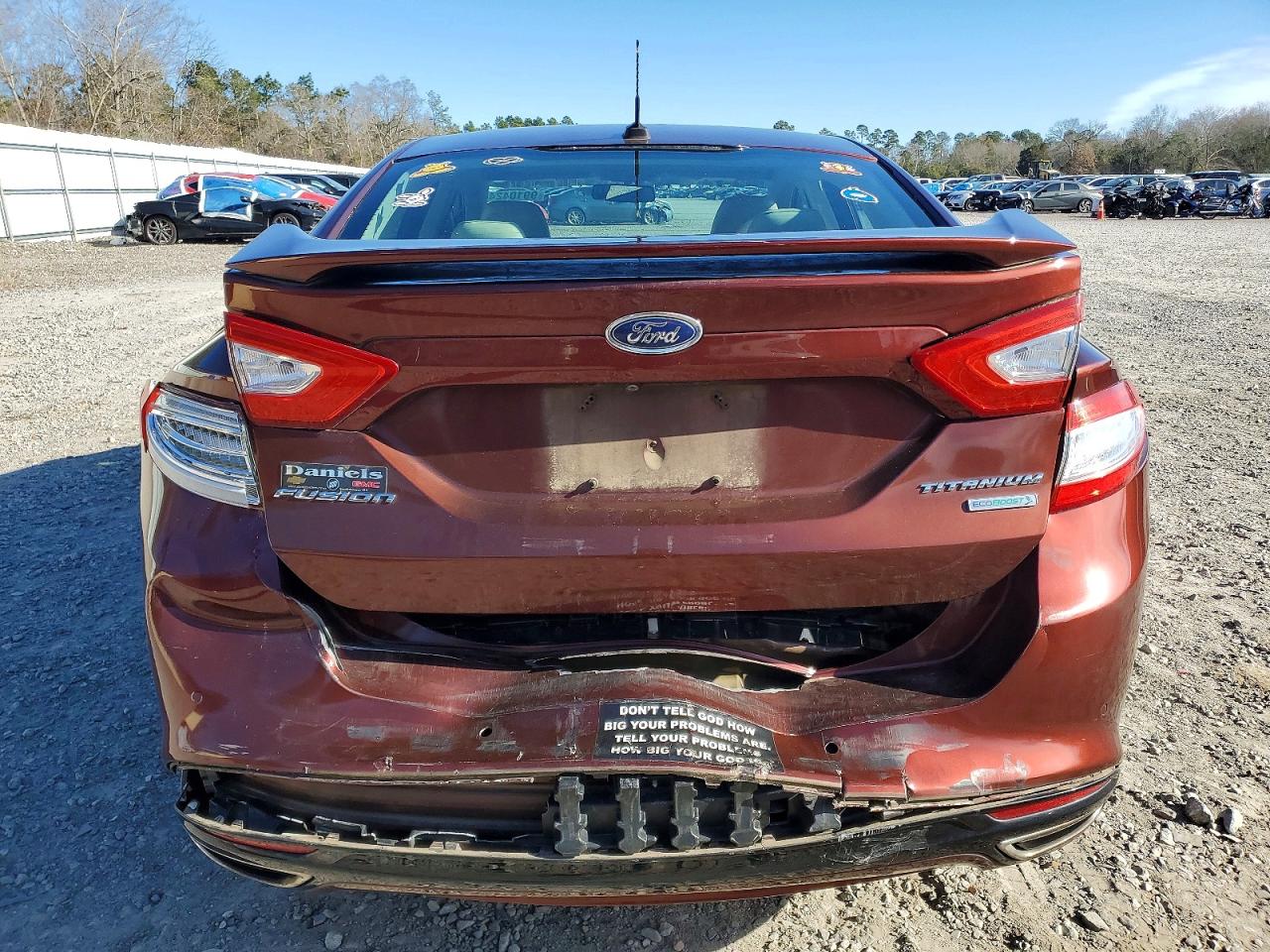 2016 FORD FUSION TITANIUM photo 6