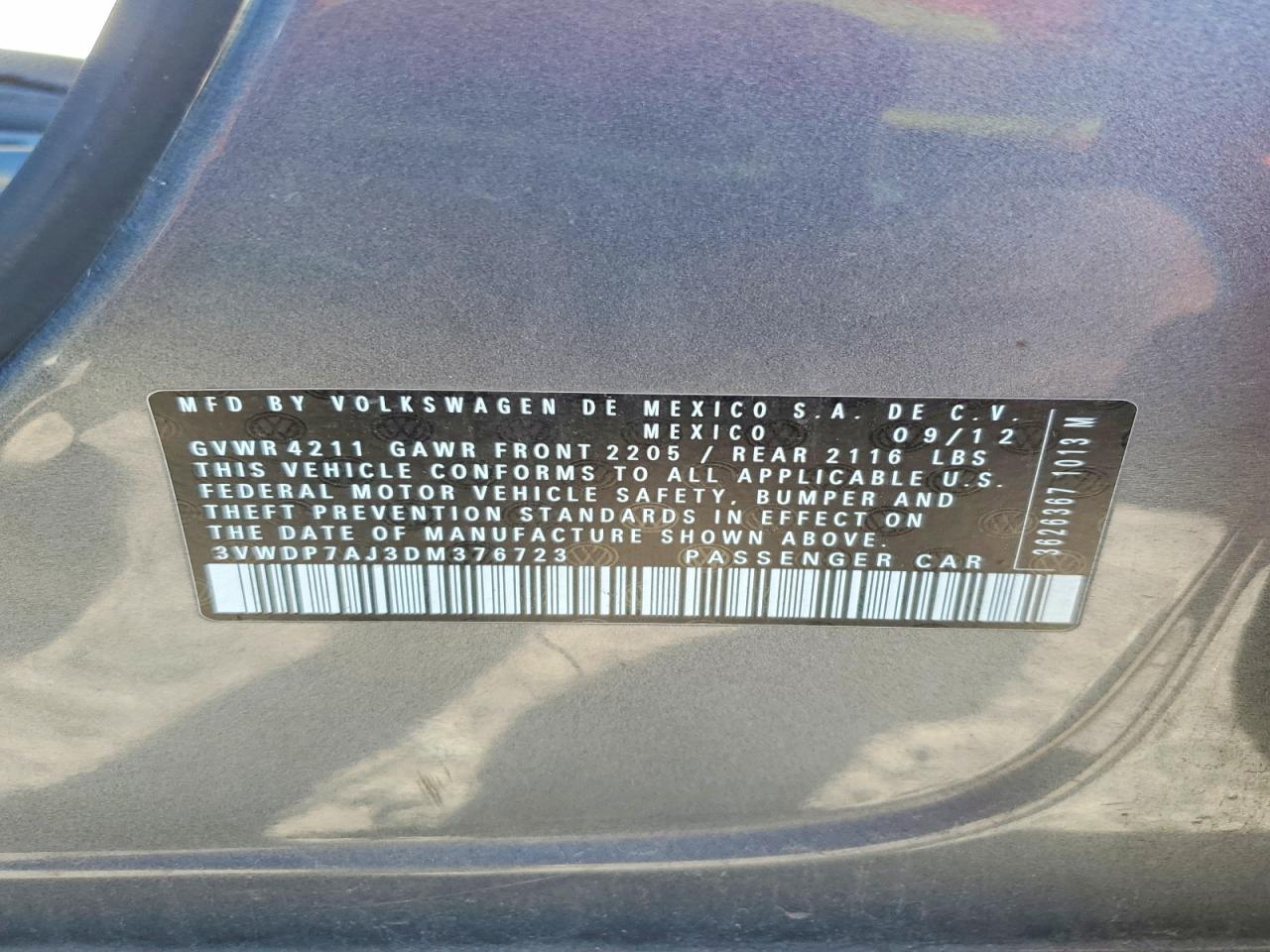 2013 VOLKSWAGEN JETTA SE photo 25