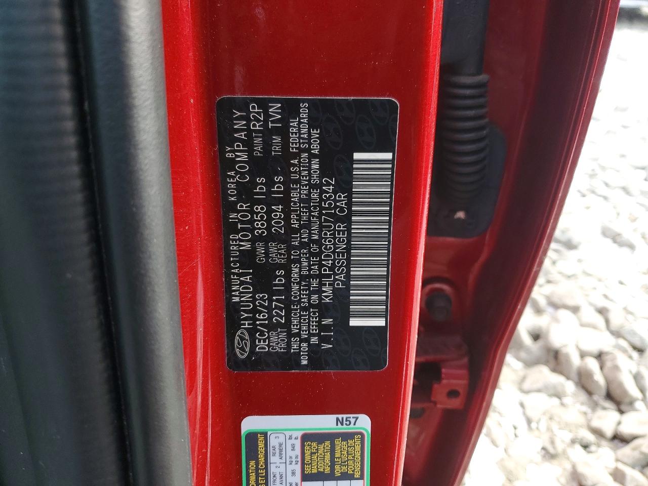 2024 HYUNDAI ELANTRA LIMITED photo 12