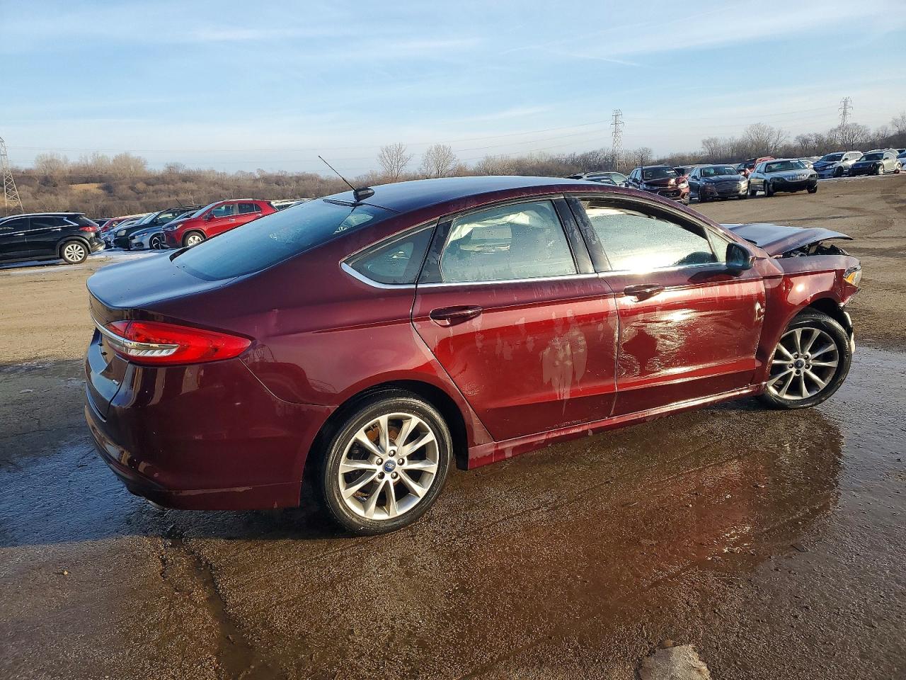 2017 FORD FUSION SE photo 5