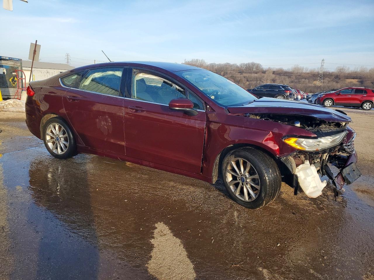 2017 FORD FUSION SE photo 7