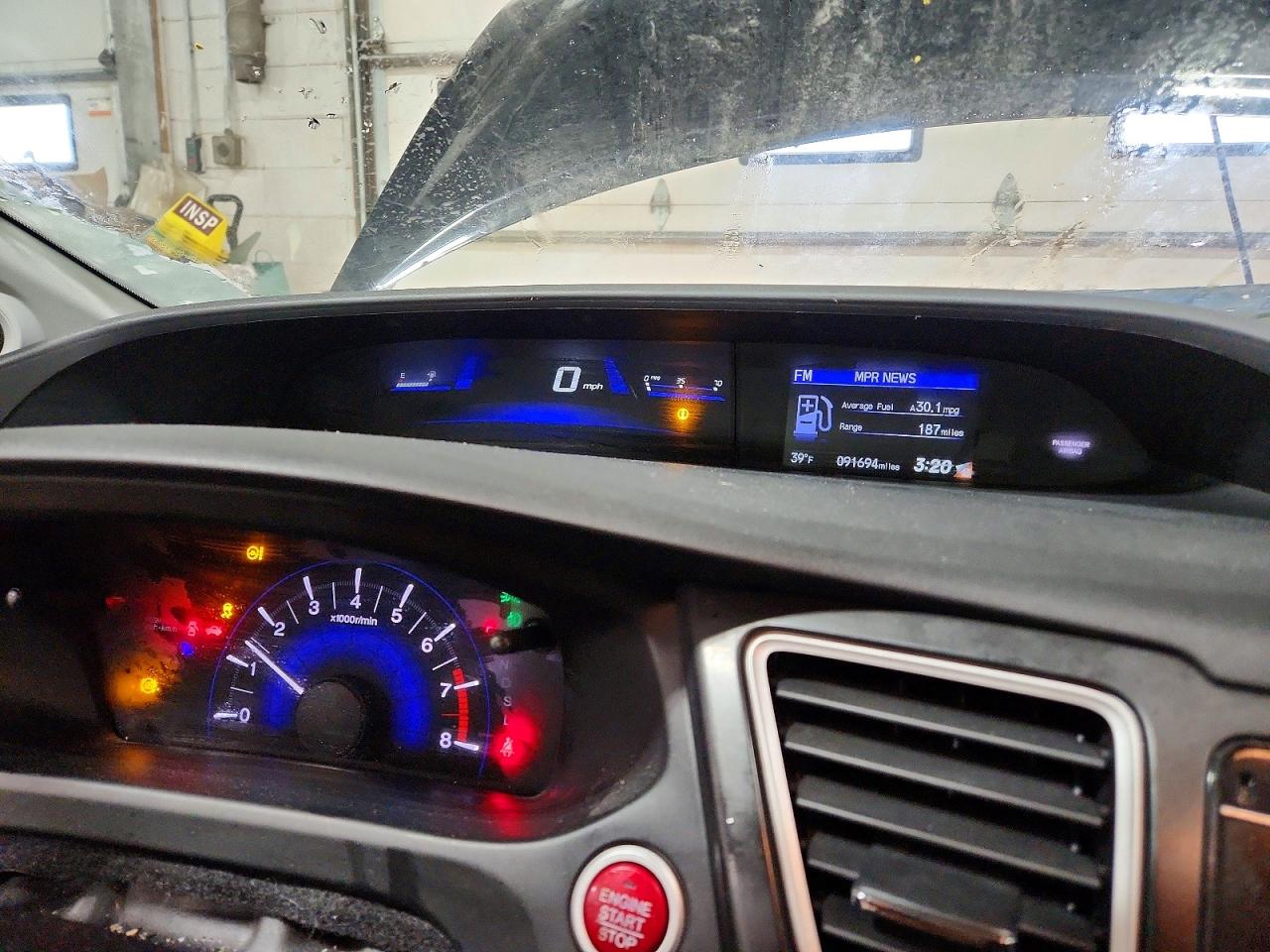2015 HONDA CIVIC EXL photo 9