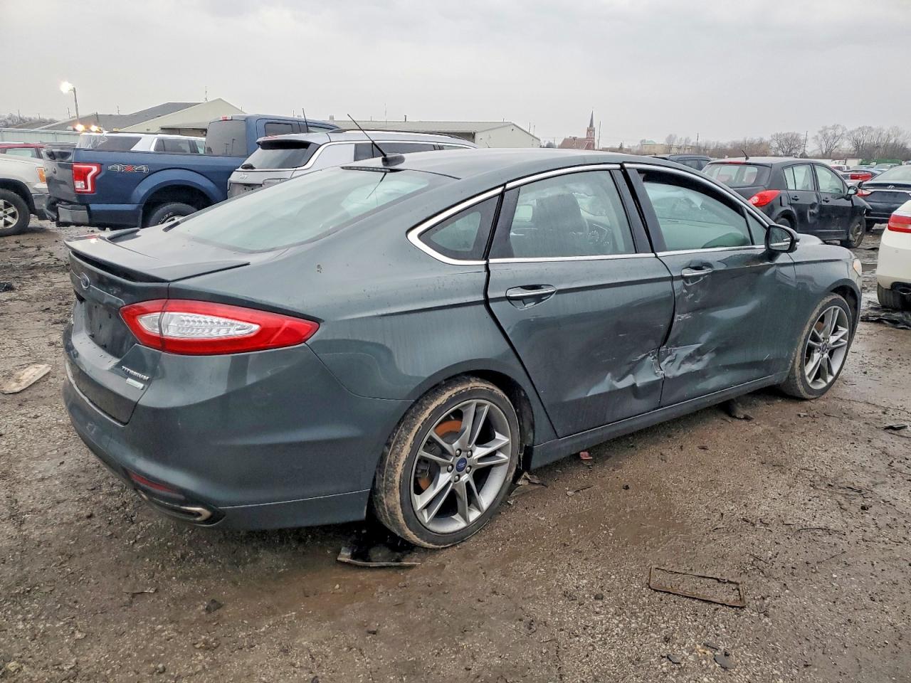 2015 FORD FUSION TITANIUM photo 3