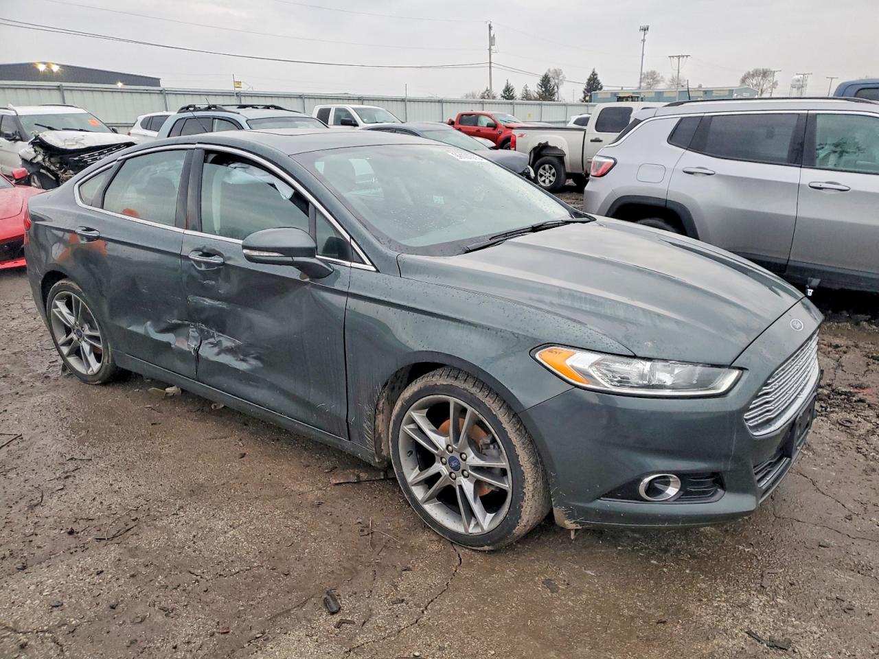 2015 FORD FUSION TITANIUM photo 4