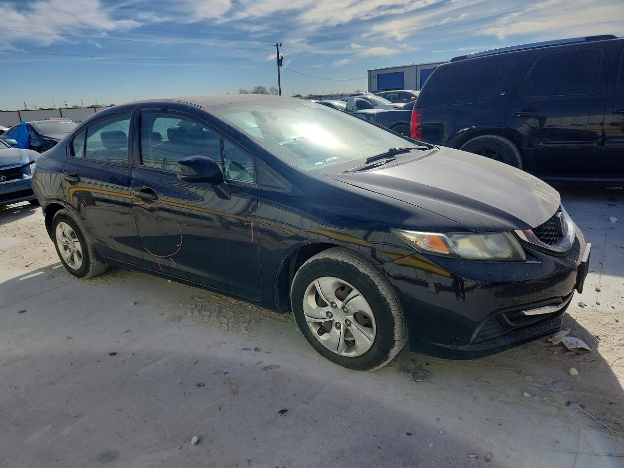 2013 HONDA CIVIC LX photo 4