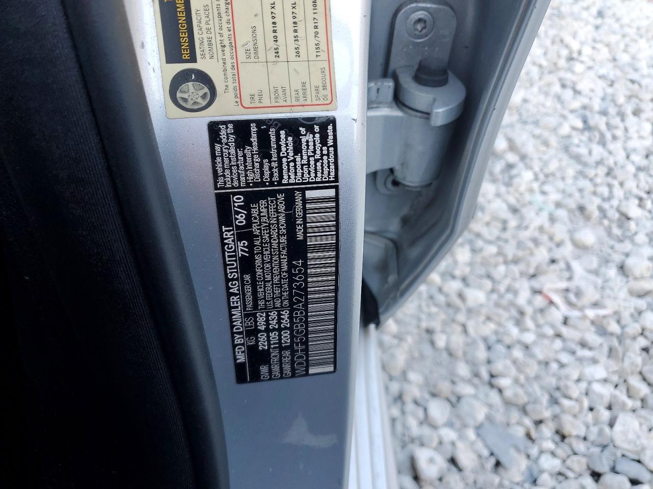 2011 MERCEDES-BENZ E 350 photo 23