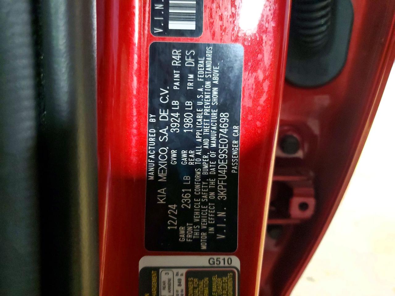 2025 KIA K4 EX photo 12