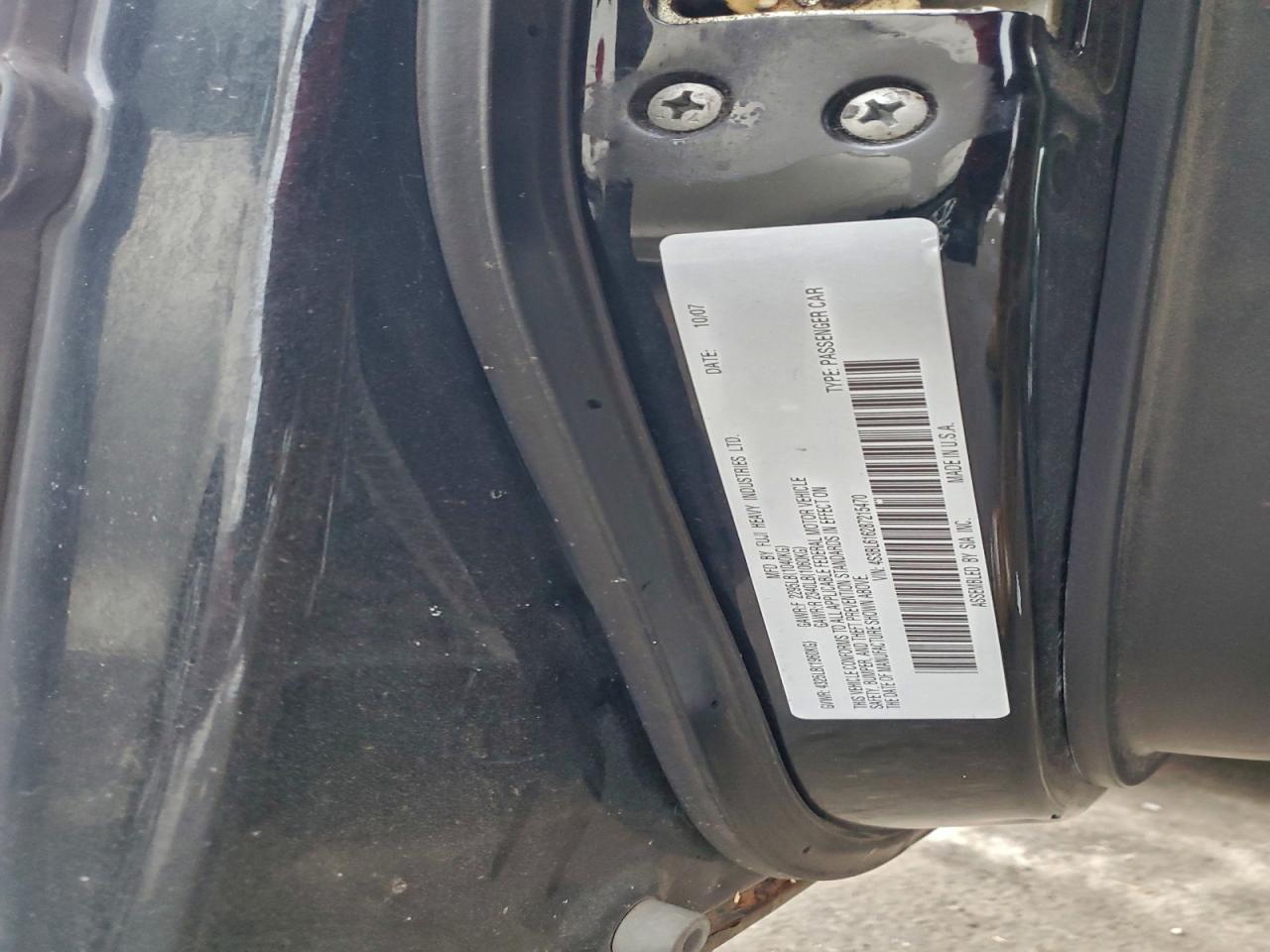 2008 SUBARU LEGACY 2.5I photo 12
