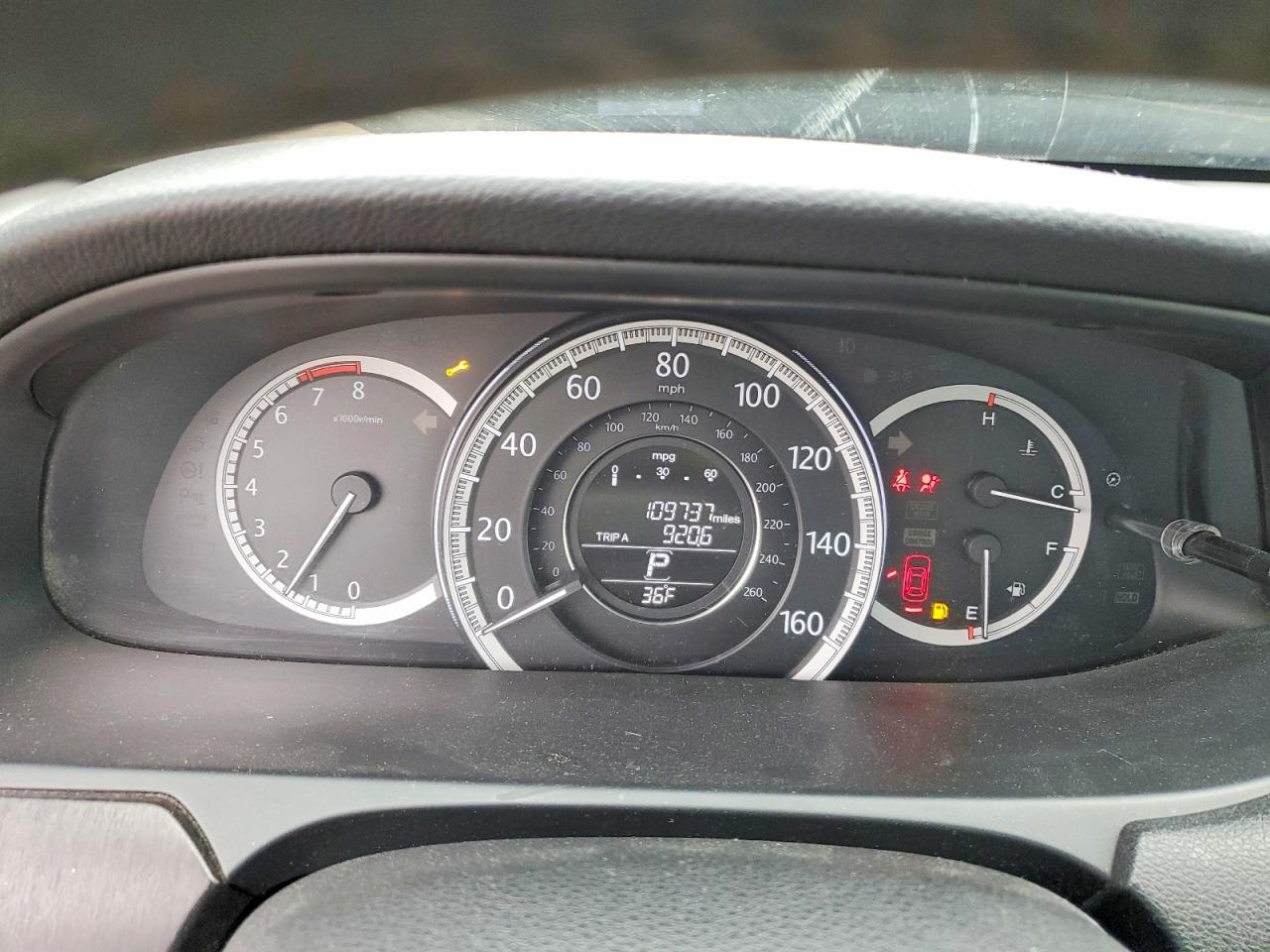 2015 HONDA ACCORD EXL photo 9