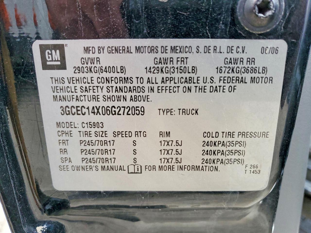 2006 CHEVROLET SILVERADO C1500 photo 34