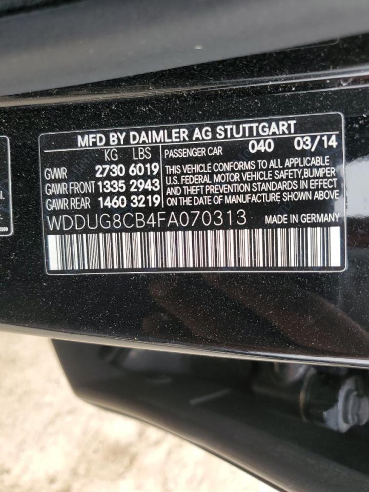 2015 MERCEDES-BENZ S 550 photo 13