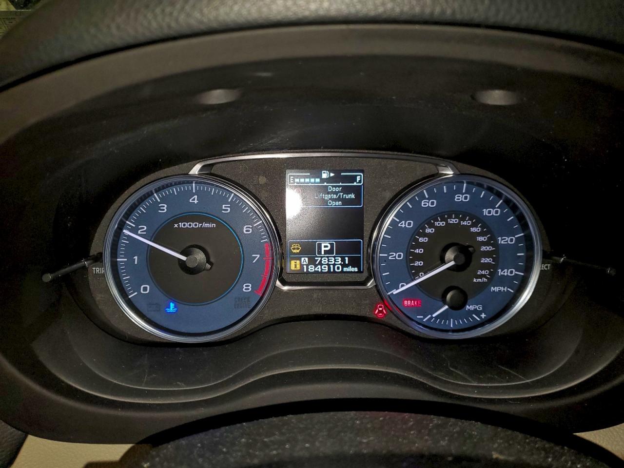 2015 SUBARU XV CROSSTREK 2.0 LIMITED photo 9