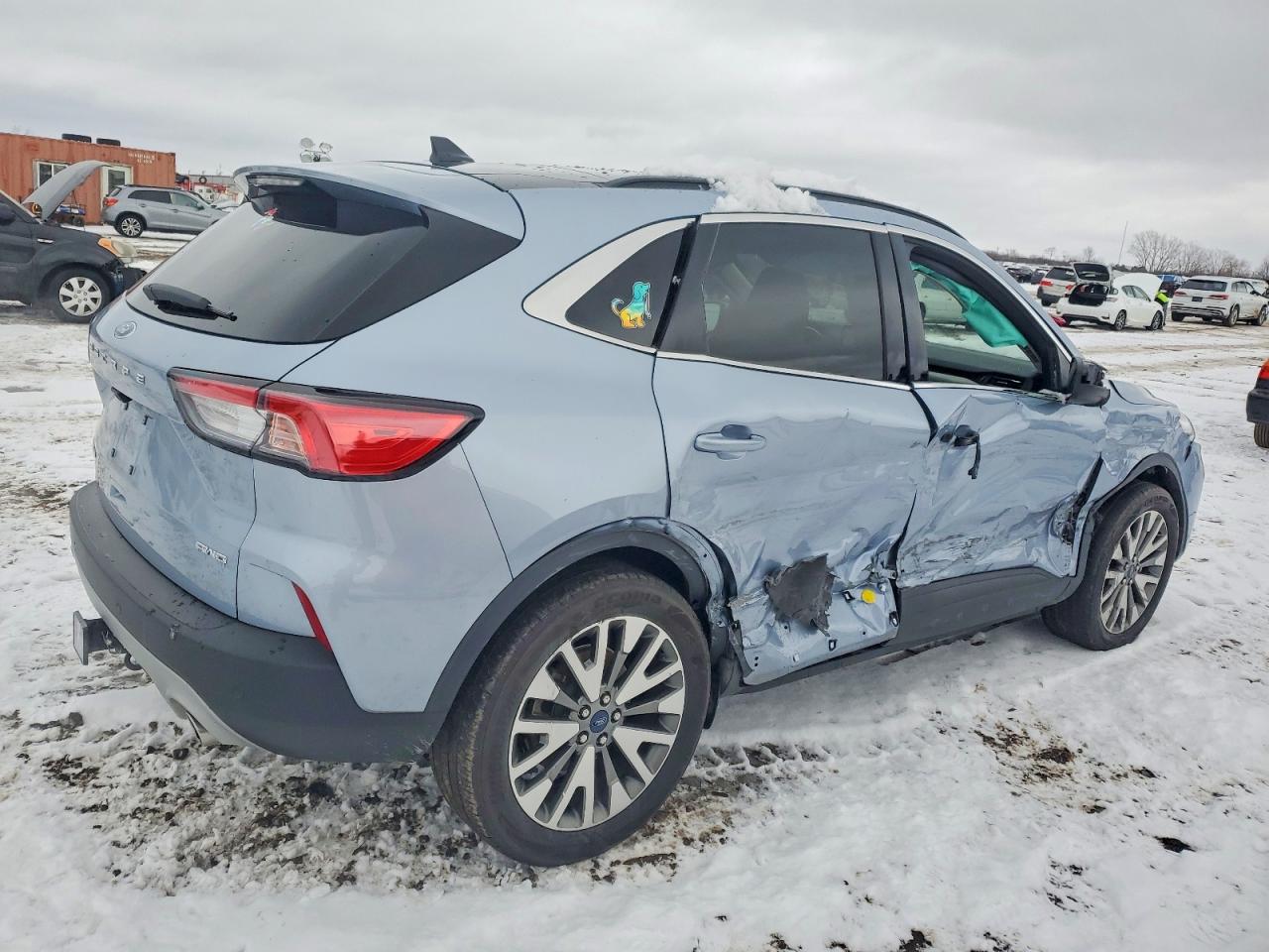 2022 FORD ESCAPE TITANIUM photo 3