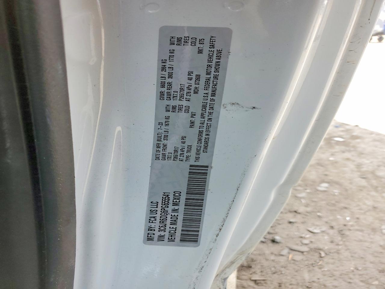 2023 RAM 1500 CLASSIC TRADESMAN photo 12