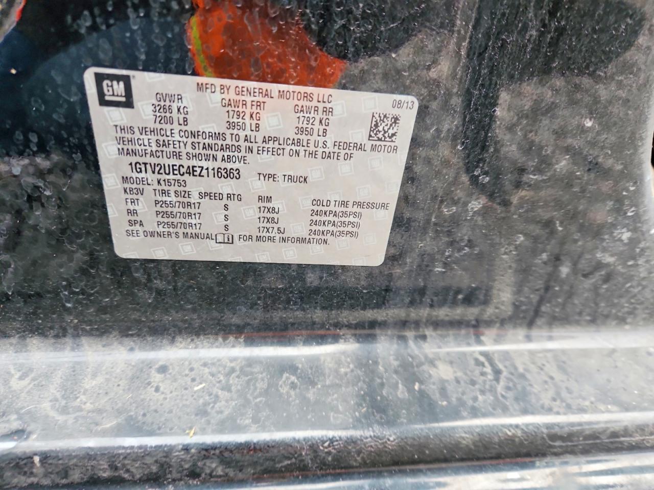 2014 GMC SIERRA K1500 SLE photo 12
