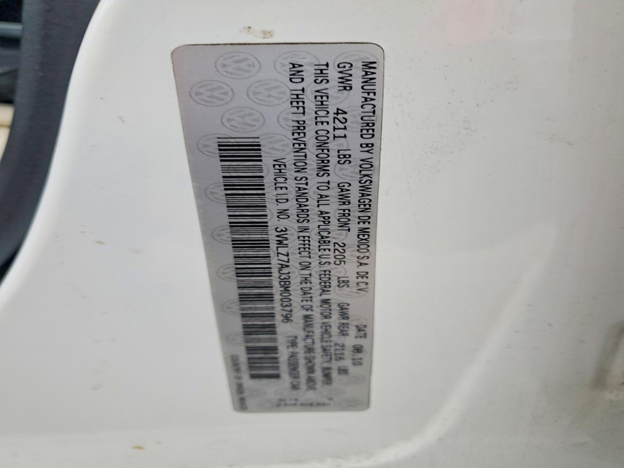 2011 VOLKSWAGEN JETTA photo 23
