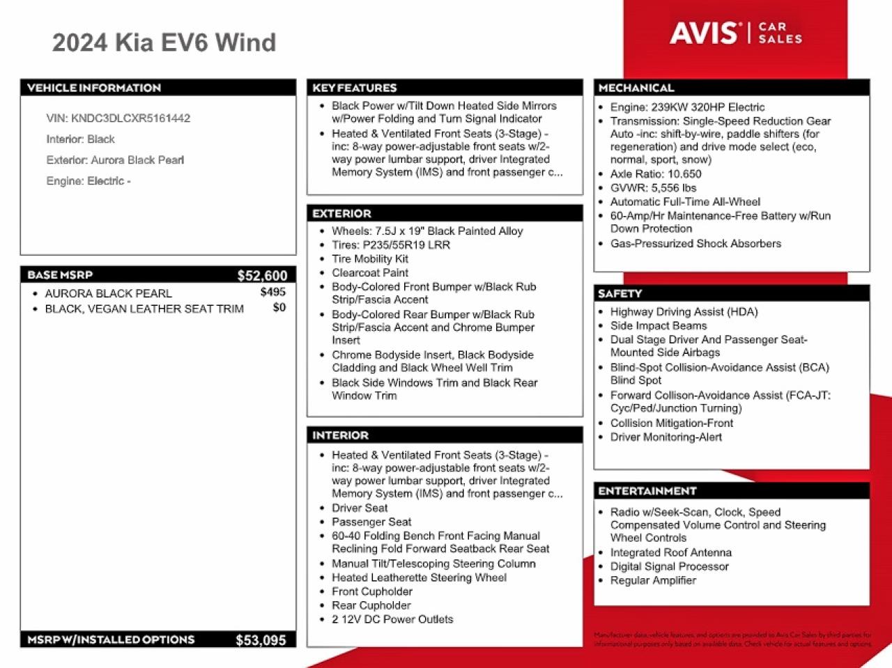 2024 KIA EV6 LIGHT photo 13