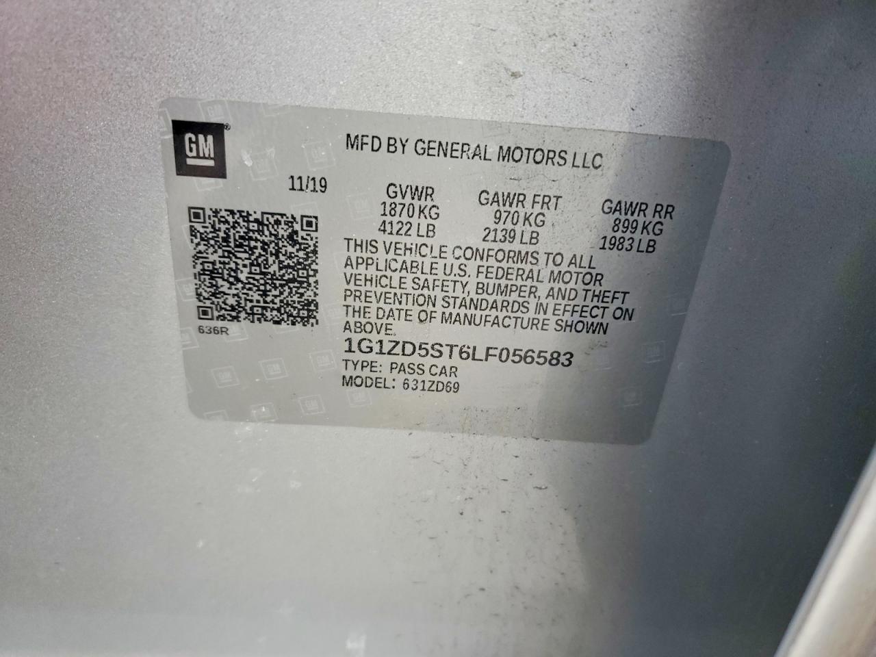 2020 CHEVROLET MALIBU LT photo 23