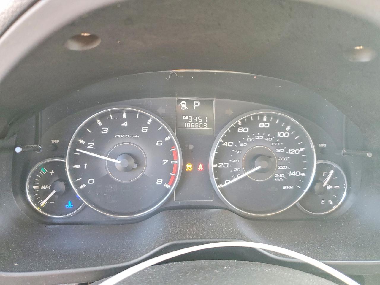2012 SUBARU OUTBACK 2.5I PREMIUM photo 9