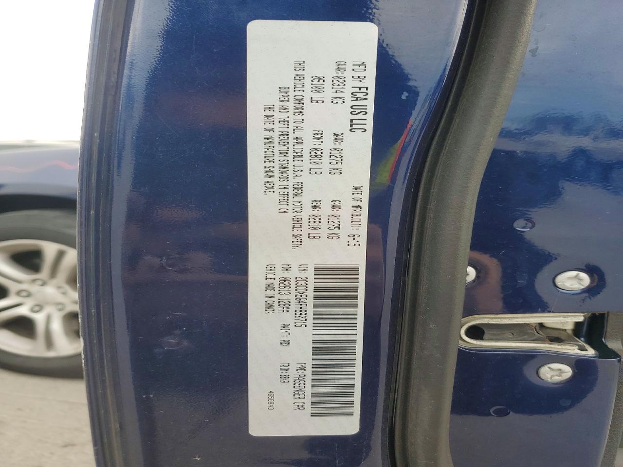 2015 DODGE CHARGER SE photo 13