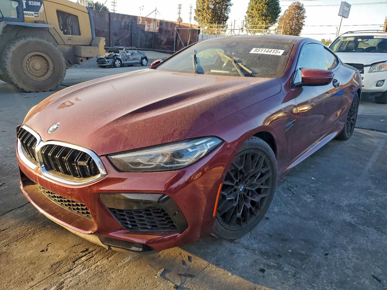 2022 BMW M8 — SIDE damage — photo 1