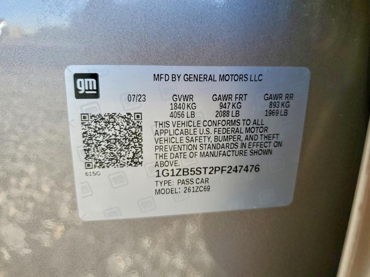 2023 CHEVROLET MALIBU LS photo 23